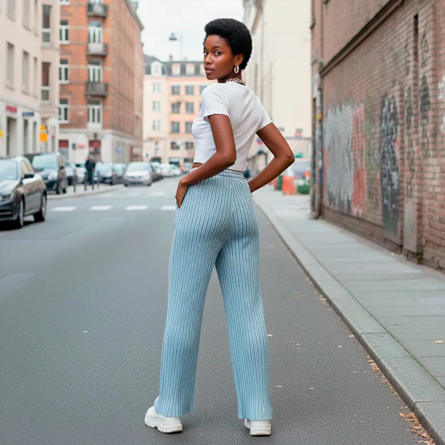 3326 PANTALON DE RAYAS 7234